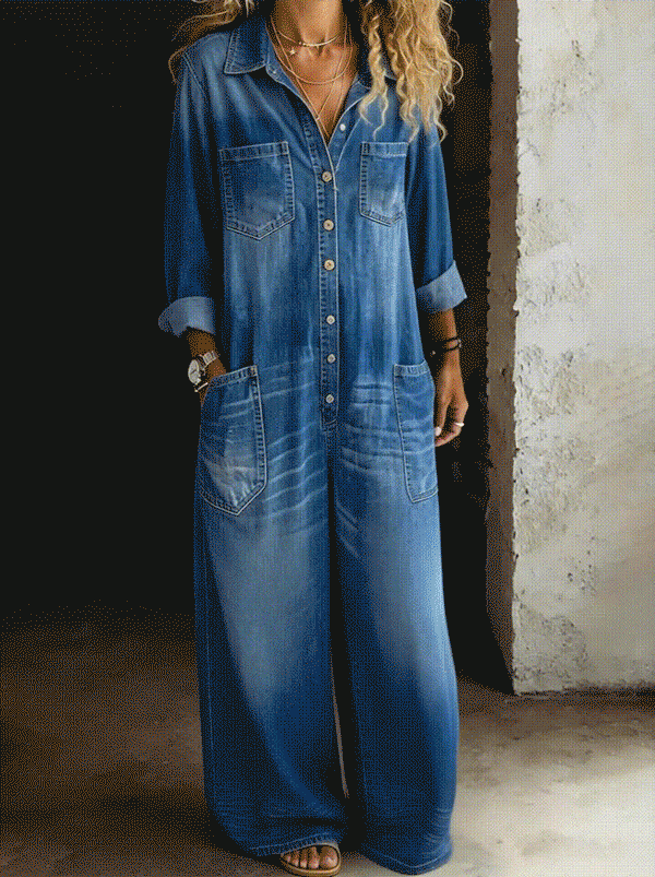 Lena | Relaxed Fit Dungarees