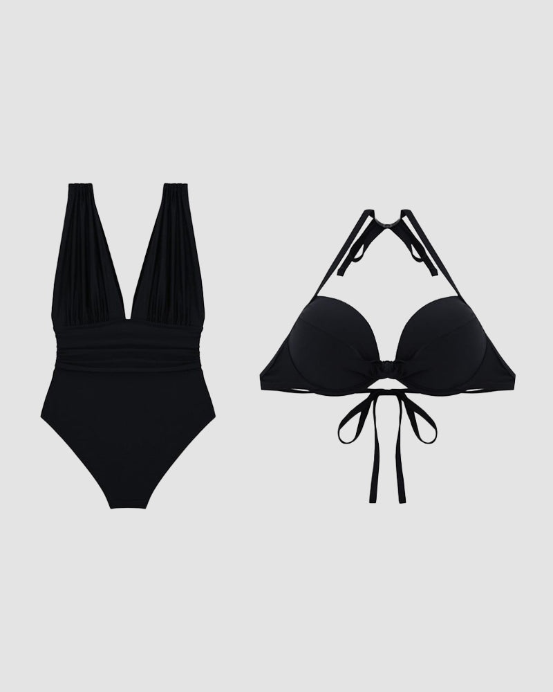 Karina | Tummy Control V-Shaped Shaping Swimsuit