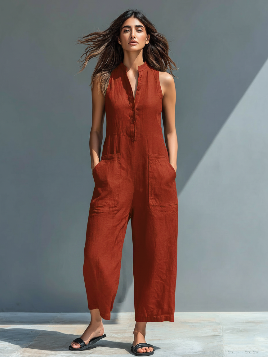 Olivia | Elegant Sleeveless Jumpsuit