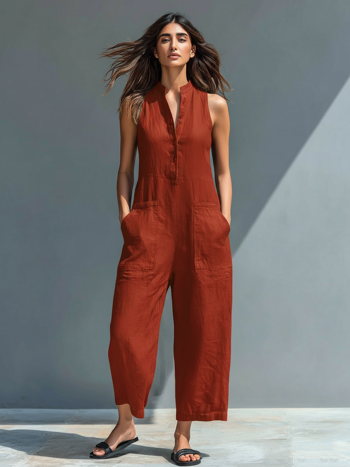 Olivia | Elegant Sleeveless Jumpsuit