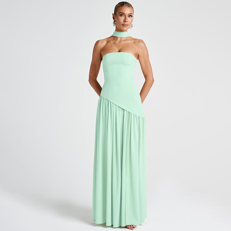 LINDSAY | Elegant Sleeveless Bodycon Maxi Party Dress