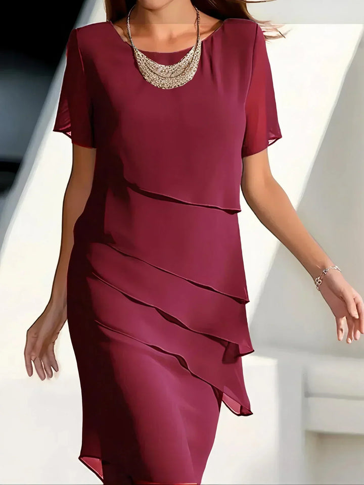Carys™ – Layered Elegance Dress