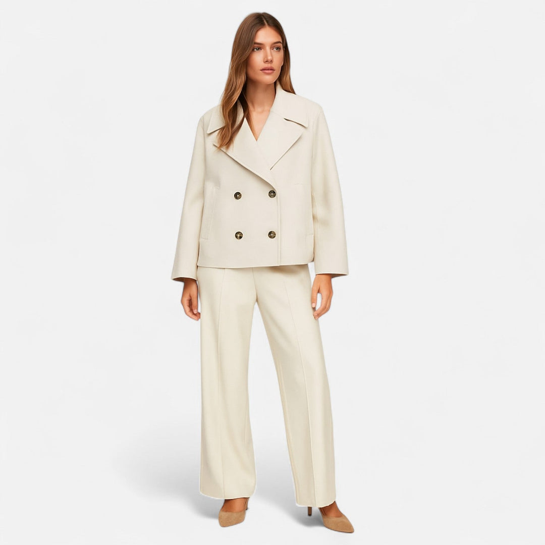 Fletcher | Tailored Minimalist Jacket for Women – Modern Structure, Effortless Elegance