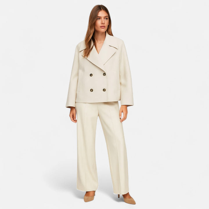Fletcher | Tailored Minimalist Jacket for Women – Modern Structure, Effortless Elegance