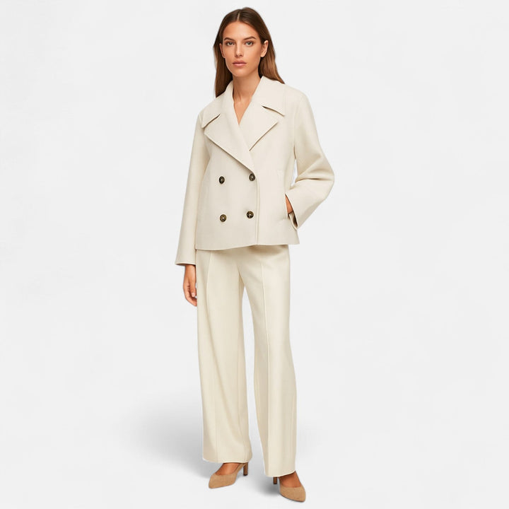 Fletcher | Tailored Minimalist Jacket for Women – Modern Structure, Effortless Elegance