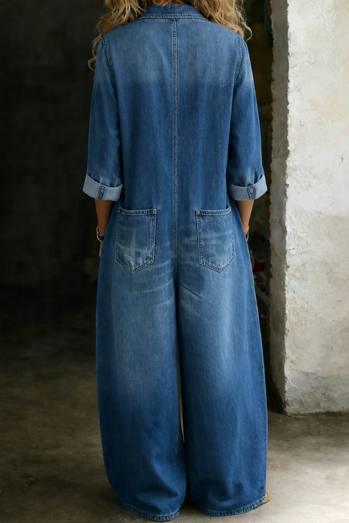 Lena | Relaxed Fit Dungarees