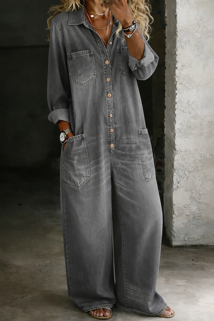 Lena | Relaxed Fit Dungarees