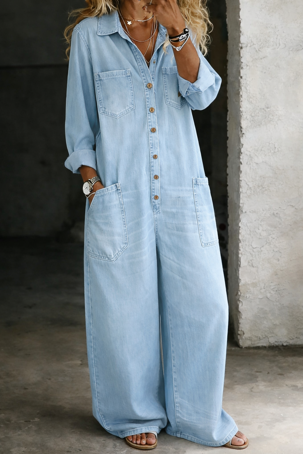 Lena | Relaxed Fit Dungarees