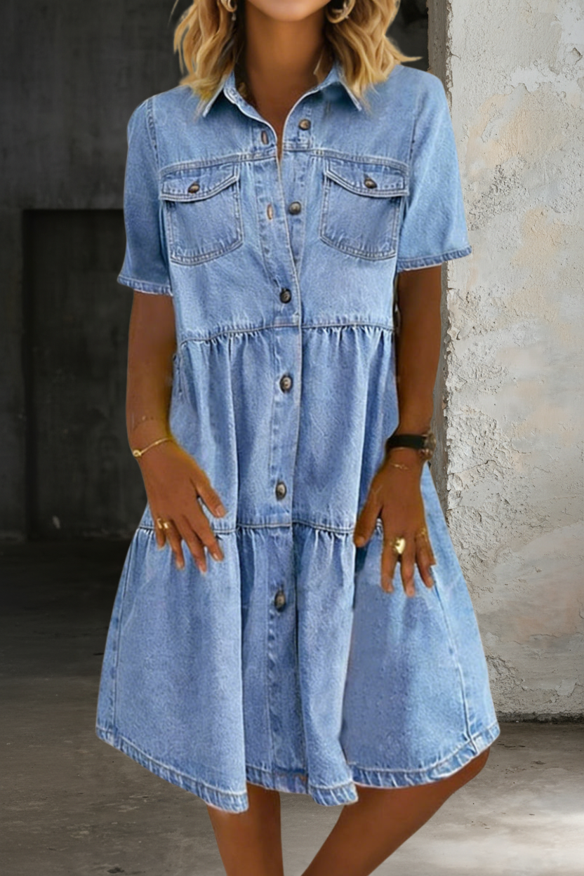 Sofía | Chic Casual Denim Dress