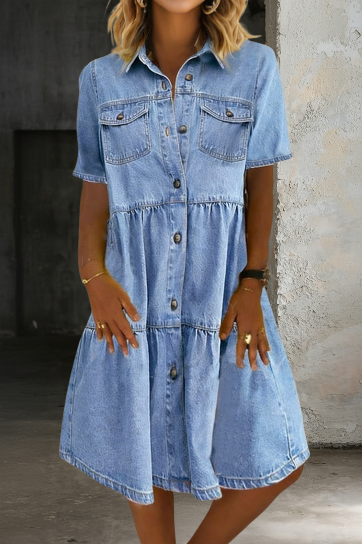 Sofía | Chic Casual Denim Dress