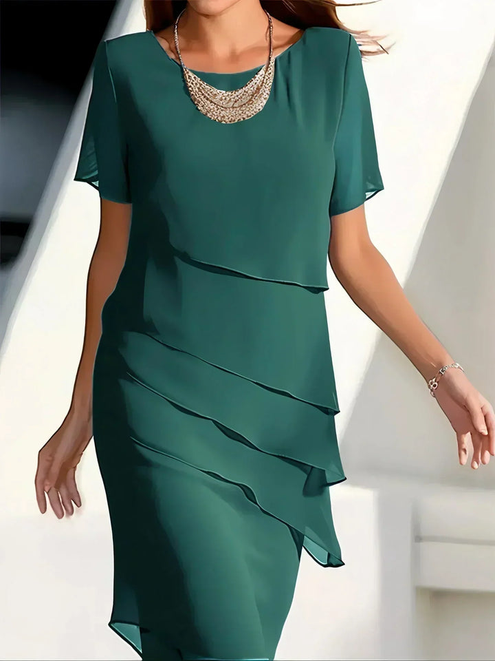 Carys™ – Layered Elegance Dress