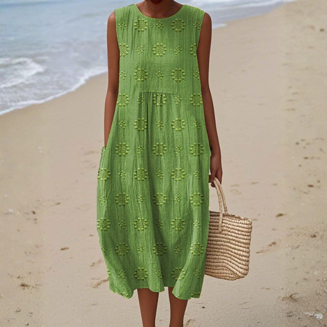 Mia | Casual Dress for Women | With Floral Print and Flowing Cut