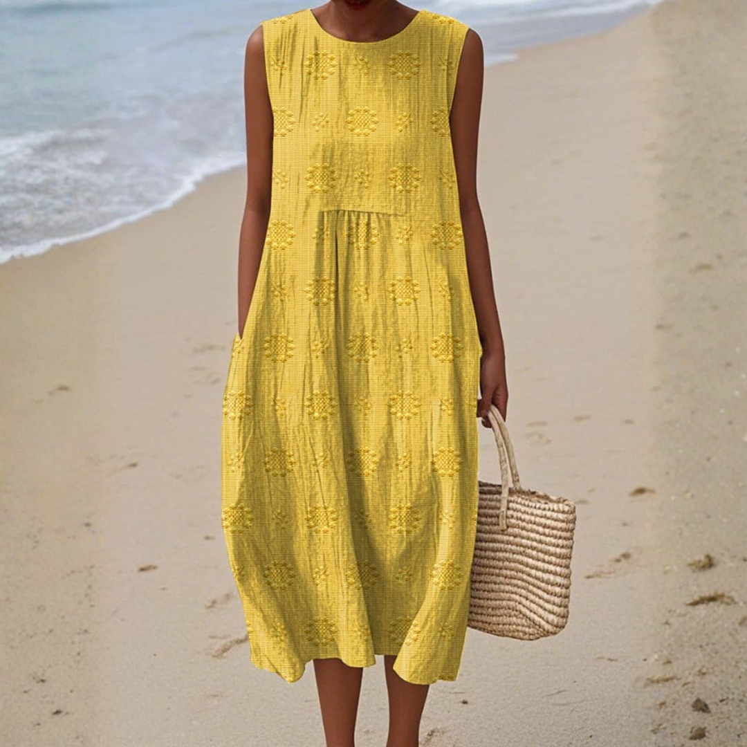 Mia | Casual Dress for Women | With Floral Print and Flowing Cut