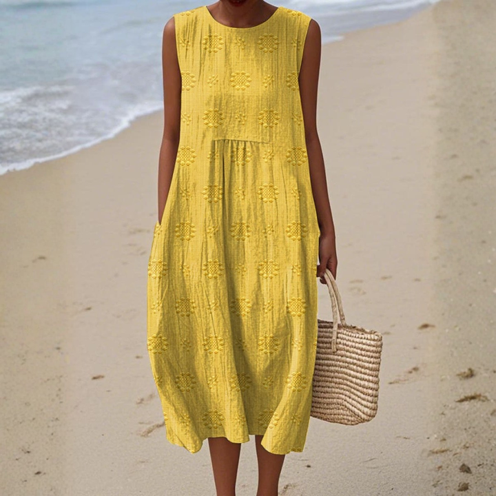 Mia | Casual Dress for Women | With Floral Print and Flowing Cut
