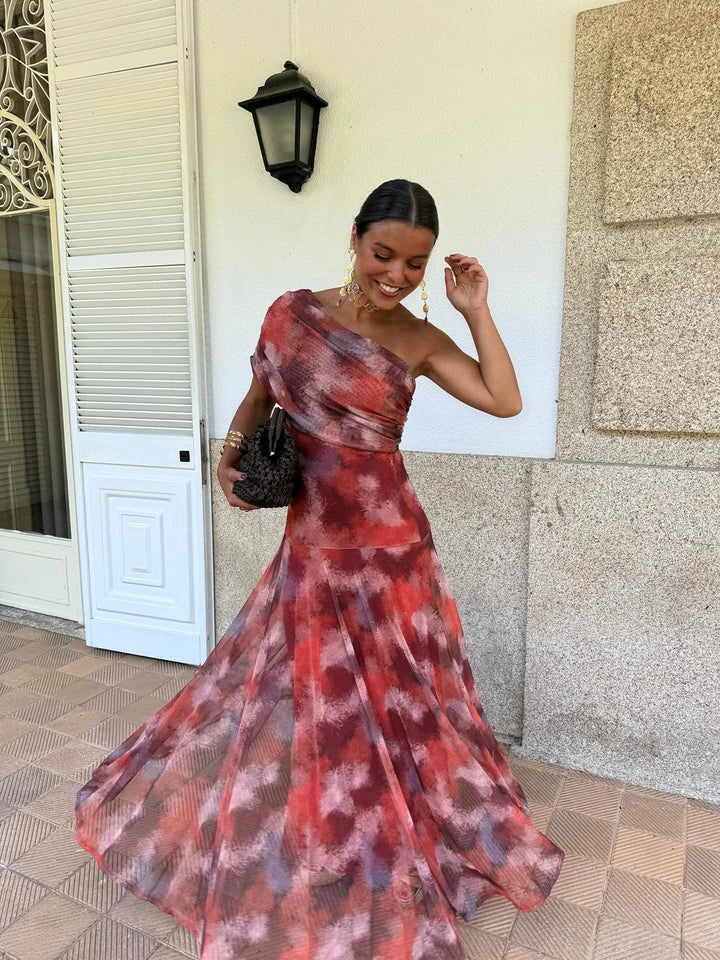 Rosamund | Off-Shoulder Maxi Dress