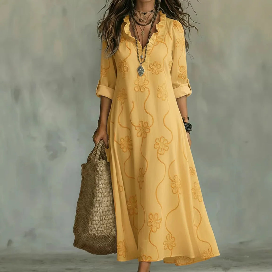 Sienna - Long Summer Floral Dress