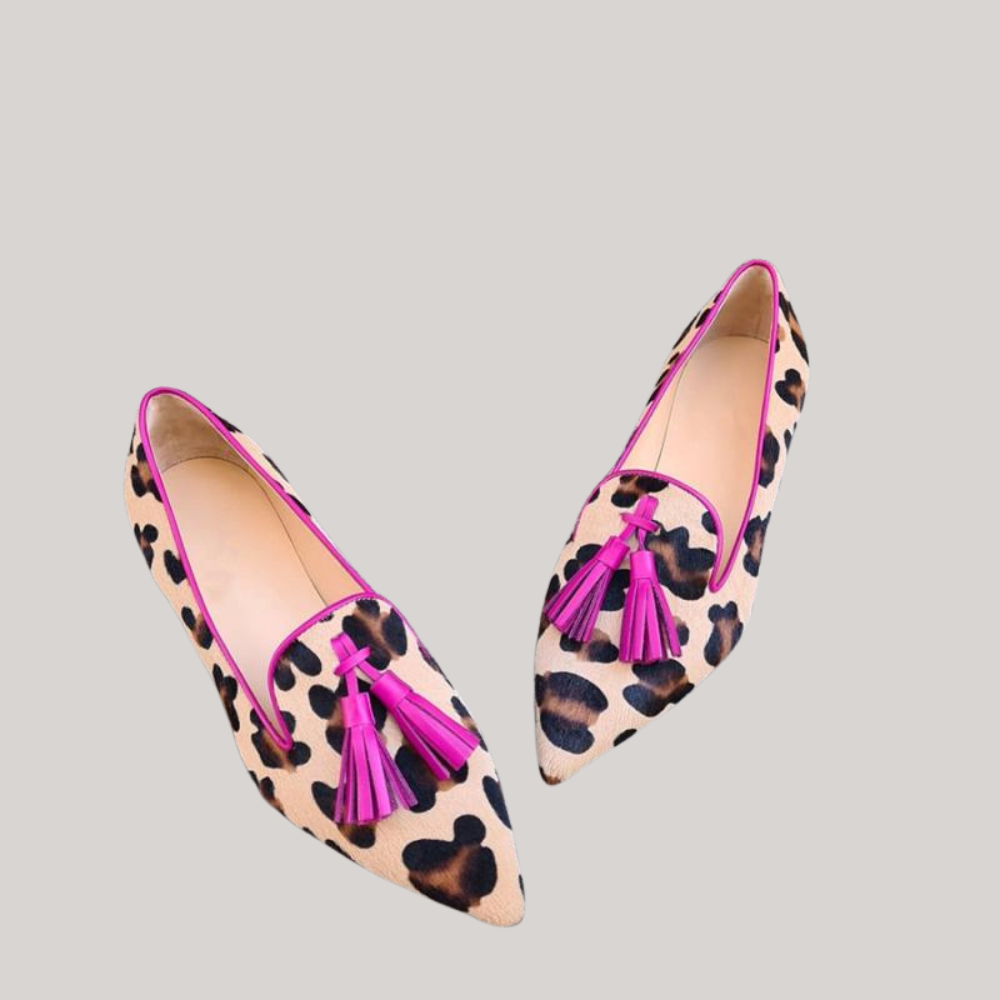 Pink Leopard Print Women&