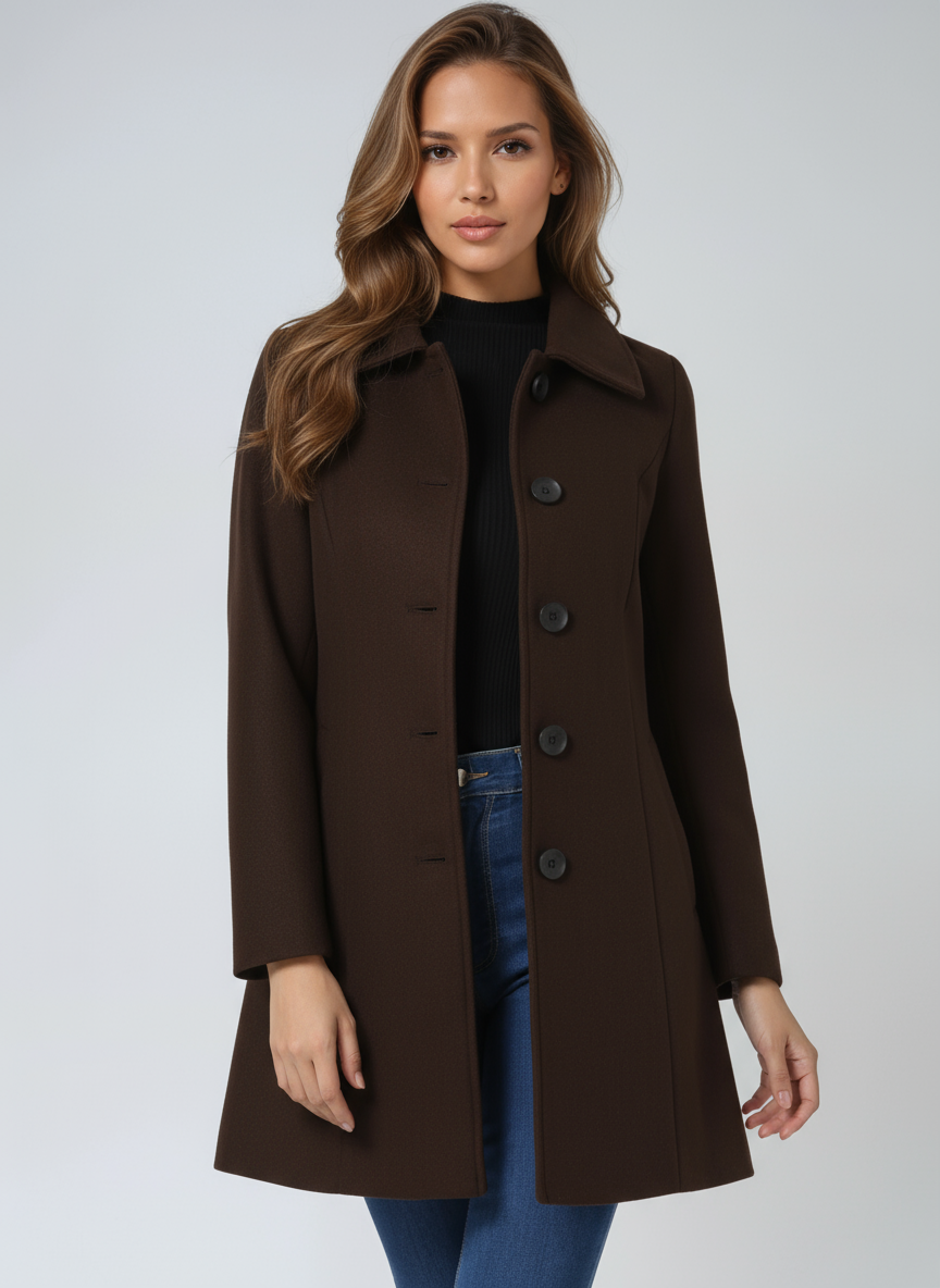SINGLE BREASTED TRENCH COAT
