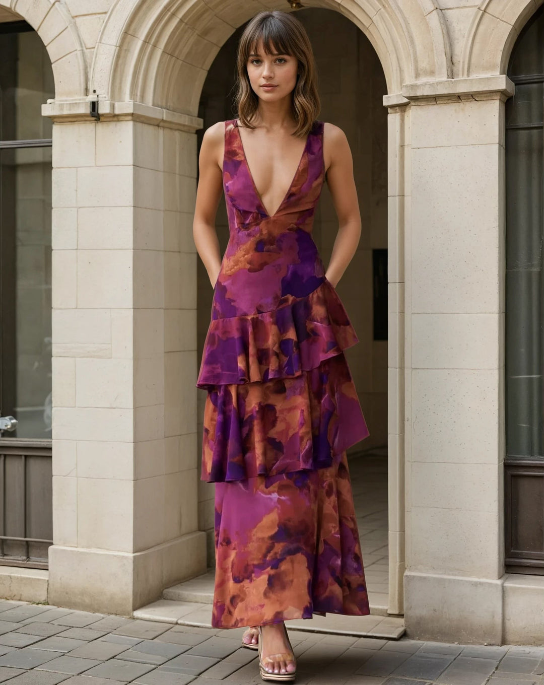 Elena | Statement Maxi Dress