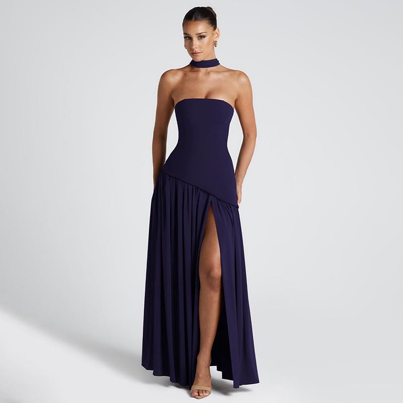 LINDSAY | Elegant Sleeveless Bodycon Maxi Party Dress