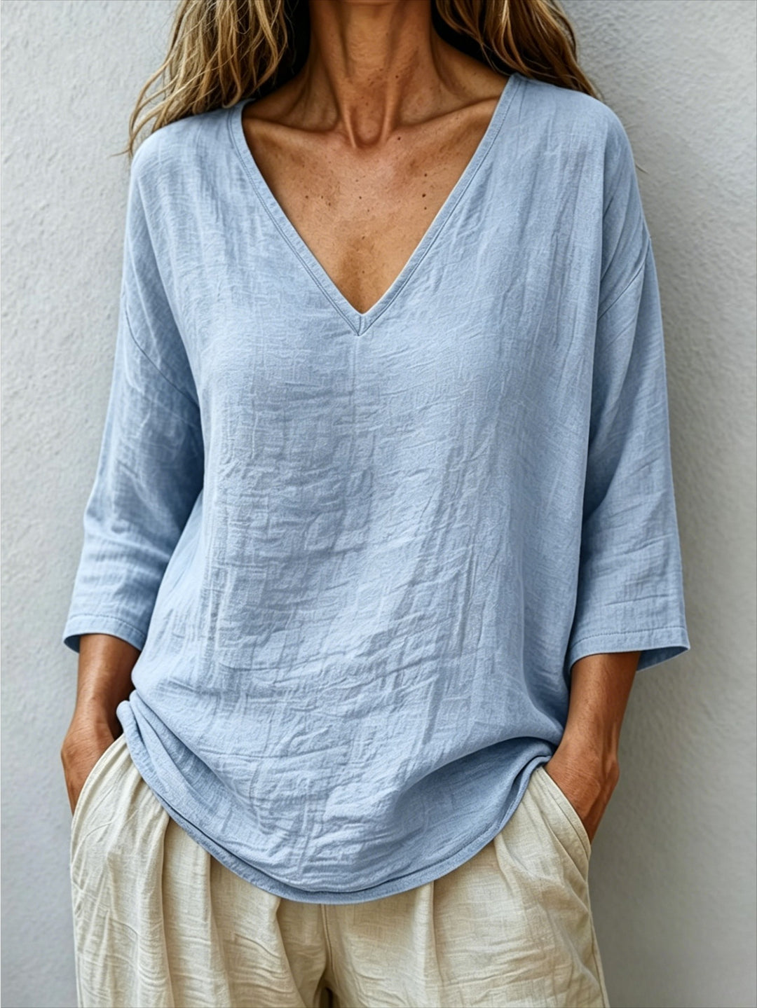 V Neck Women&