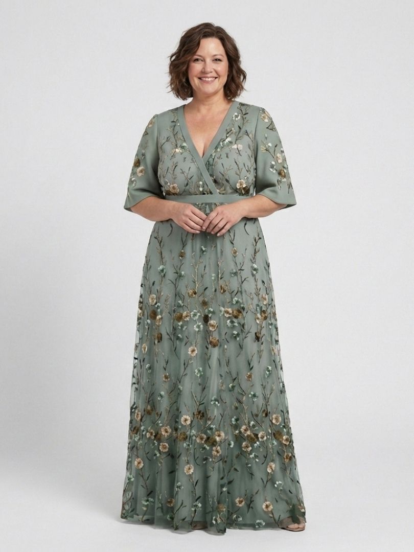 Evade | Floral Maxi Dress