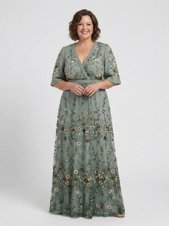 Evade | Floral Maxi Dress