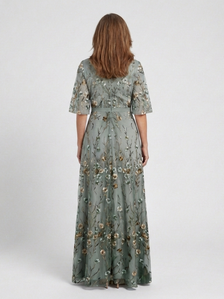 Evade | Floral Maxi Dress