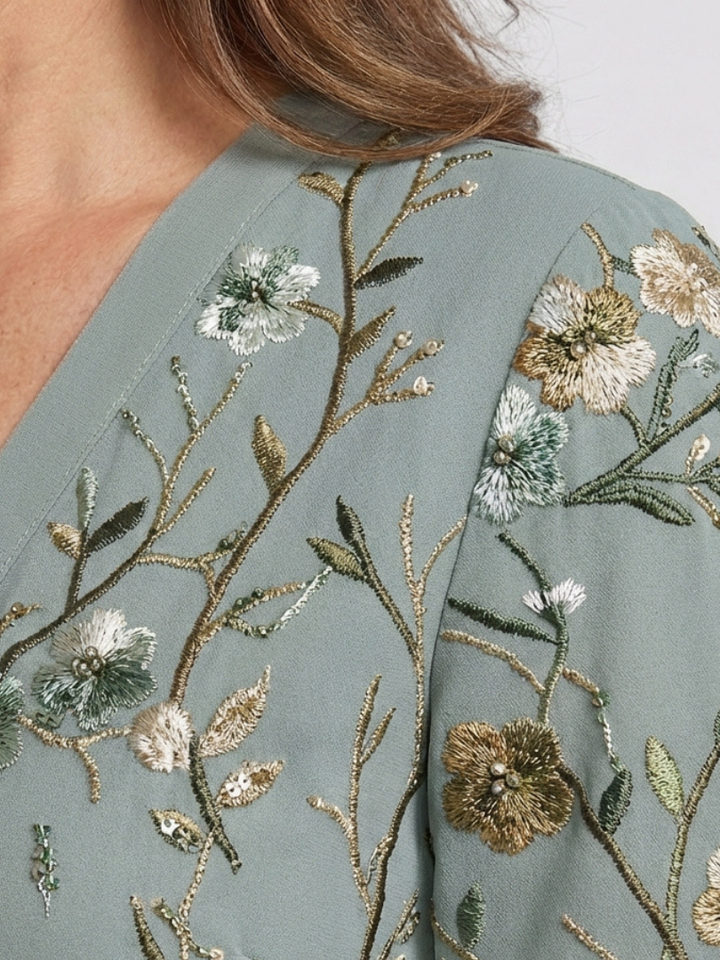 Evade | Floral Maxi Dress