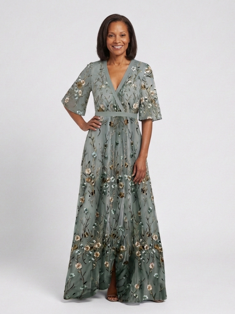 Evade | Floral Maxi Dress