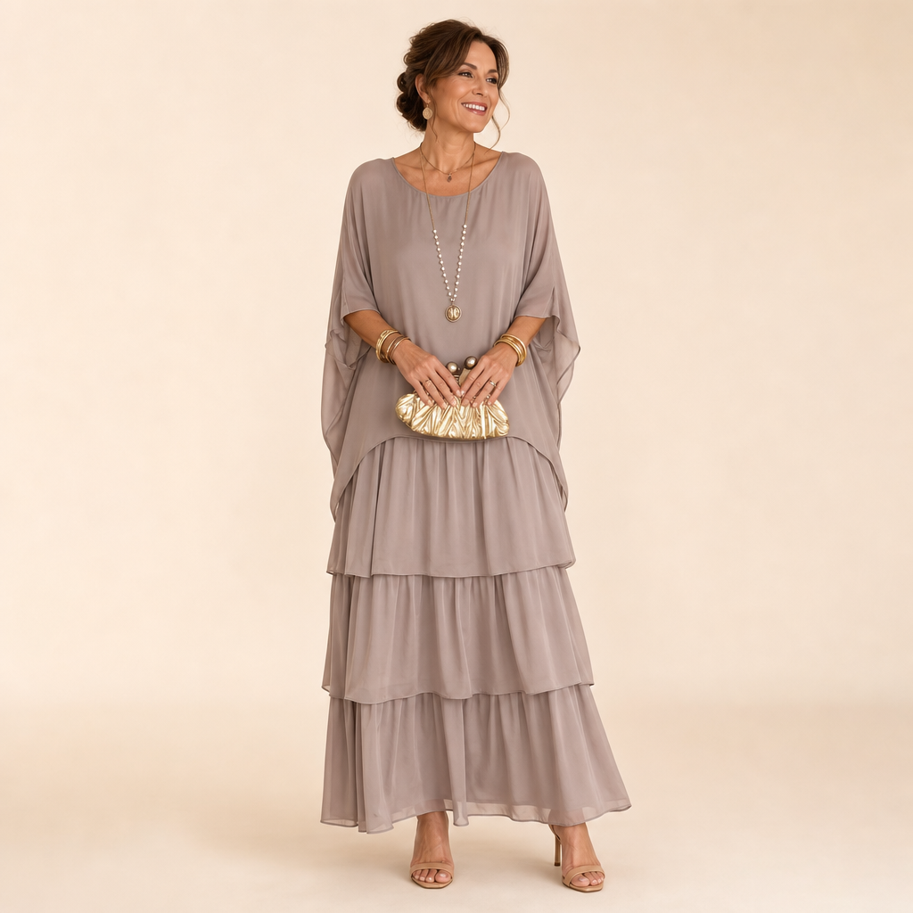 Lara | Elegant Flowing Maxi Dress