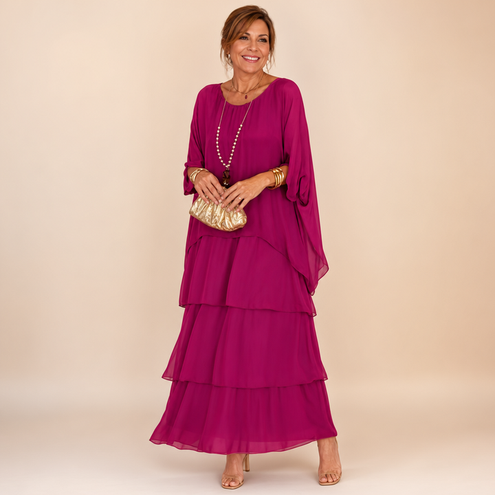 Lara | Elegant Flowing Maxi Dress