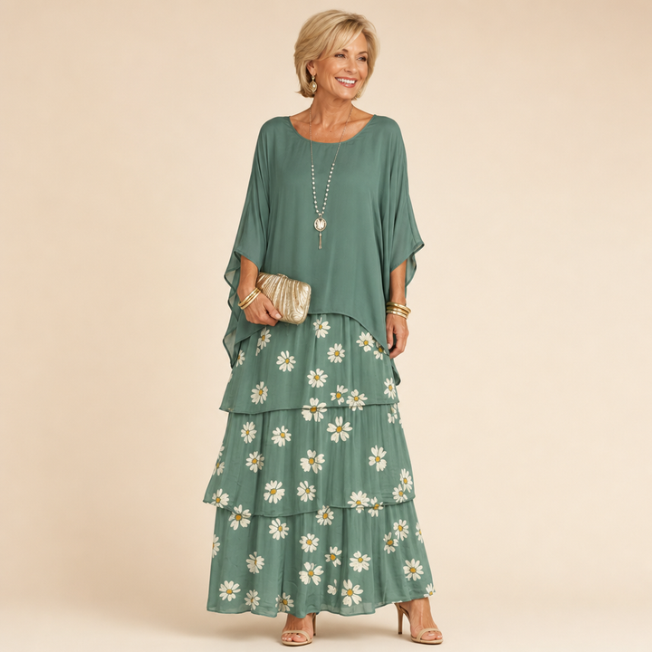 Lara | Elegant Flowing Maxi Dress