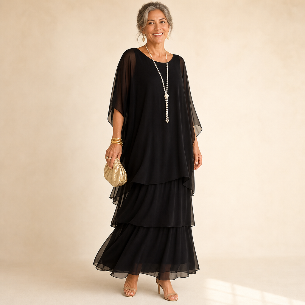 Lara | Elegant Flowing Maxi Dress