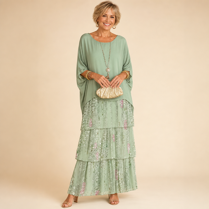 Lara | Elegant Flowing Maxi Dress