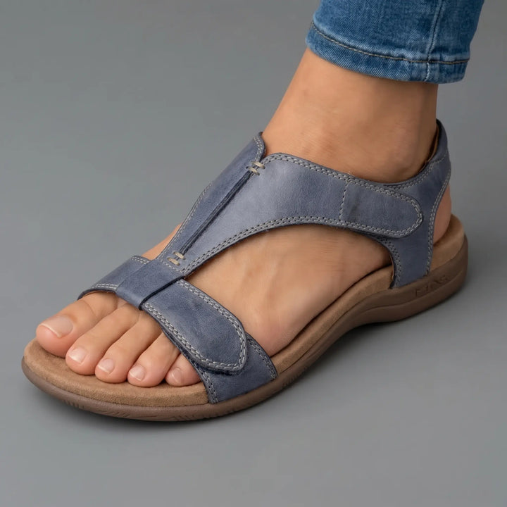 Lara | Leather Strap Sandals
