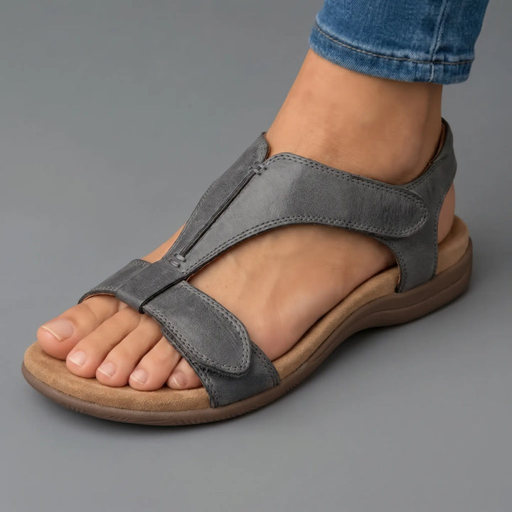 Lara | Leather Strap Sandals