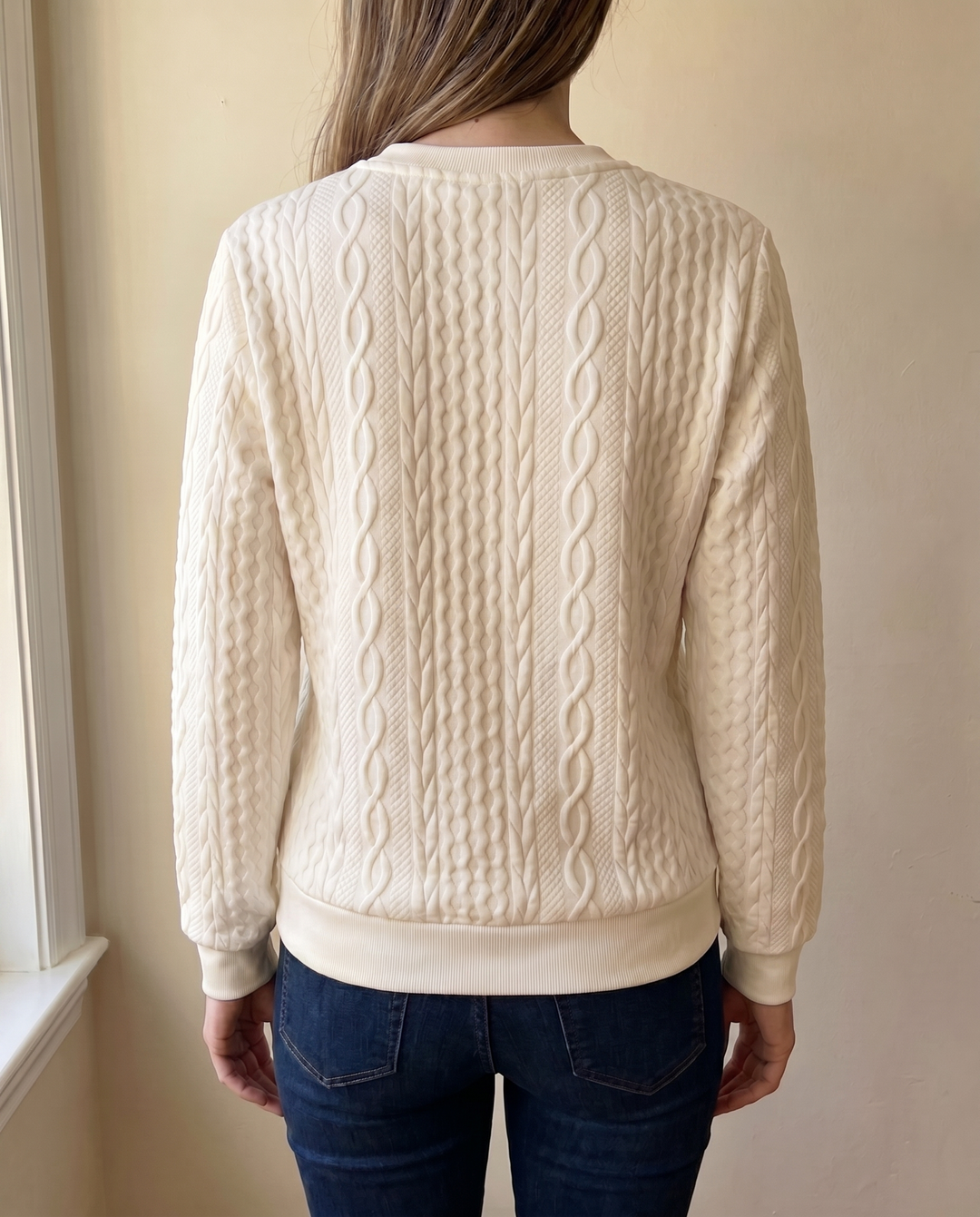 Textured Zipper Sweatshirt – Stylish &amp; Comfy