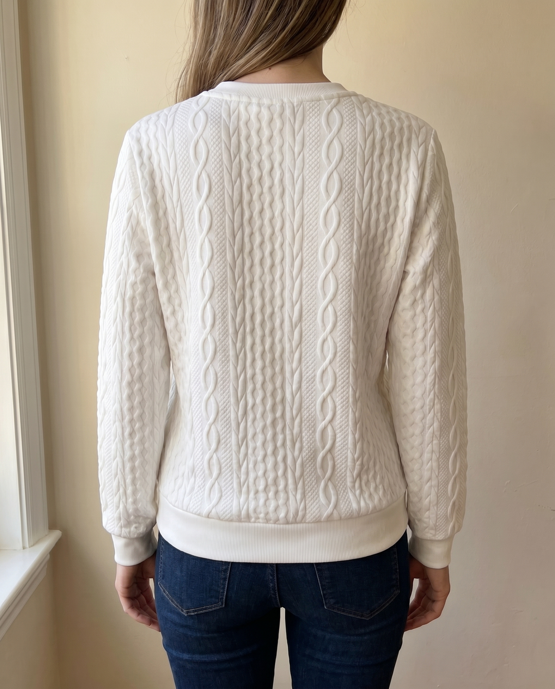 Textured Zipper Sweatshirt – Stylish &amp; Comfy